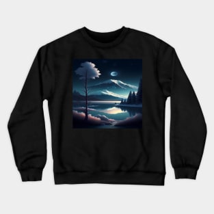 Moonlit Oasis Crewneck Sweatshirt